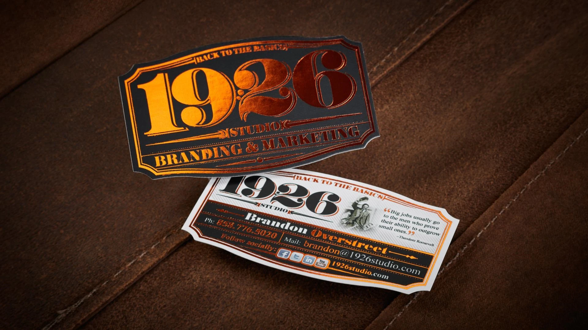 Standard Business Cards Business Card Design